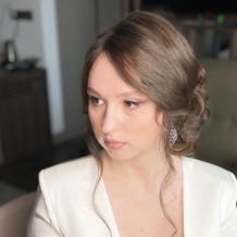 свадебная прическа